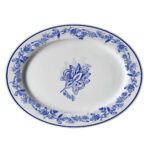 Georgian Garden Collection Oval Sunum Tabağı