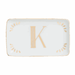 Bitossi Home K Harf Dikdörtgen Tabak