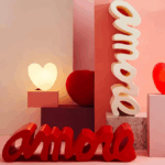 Amore Kırmızı Bench - Görsel 3