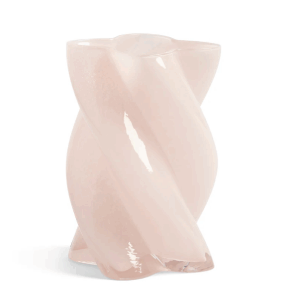 Marshmallow Figürlü Pembe Vazo No:1
