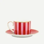 Pip Studio Kırmızı Pembe Porselen Kahve Fincanı 90 Ml 51004141 - Görsel 2
