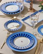 Pip Studio Mavi Porselen Yemek Tabağı 26,5 Cm 51001581 - Görsel 5