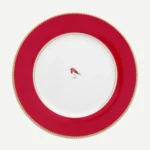 Pip Studio Kırmızı Porselen Yemek Tabağı 26,5 Cm 51001021