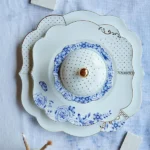Pip Studio Mavi Beyaz Porselen Yemek Tabağı 28 Cm 51001133 - Görsel 6