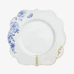 Pip Studio Mavi Beyaz Porselen Kahvaltı Tabağı 23,5 Cm 51001134