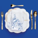 Pip Studio Mavi Beyaz Porselen Pasta Tabağı 17 Cm 51001135 - Görsel 3