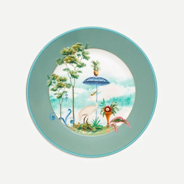 51001250_01 Pip Studio Mavi Porselen Kahvaltı Tabağı 21 Cm 51001250 - Görsel 1