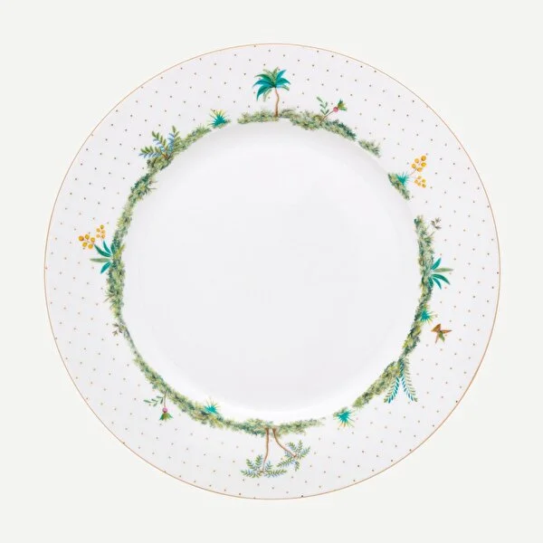 51001252_01 Pip Studio Beyaz Porselen Yemek Tabağı 26,5 Cm 51001252 - Görsel 1