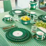 Pip Studio Yeşil Porselen Yemek Tabağı 26,5 Cm 51001467 - Görsel 6