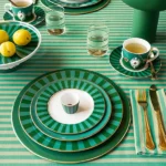 Pip Studio Yeşil Porselen Yemek Tabağı 26,5 Cm 51001467 - Görsel 7