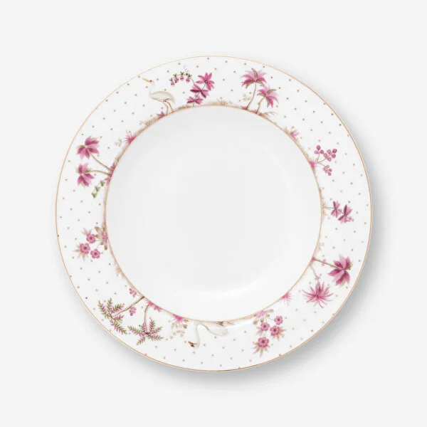 51001506_01 Pip Studio Beyaz Porselen Çukur Tabak 21,5 Cm 51001506 - Görsel 1