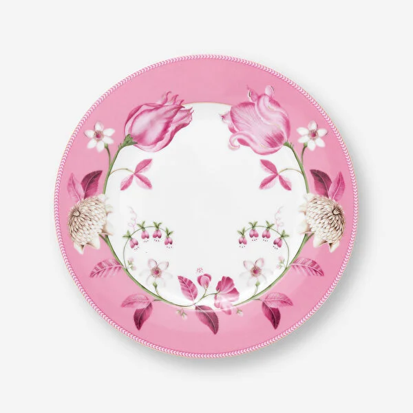 51001507_01 Pip Studio Pembe Porselen Kahvaltı Tabağı 23 Cm 51001507 - Görsel 1
