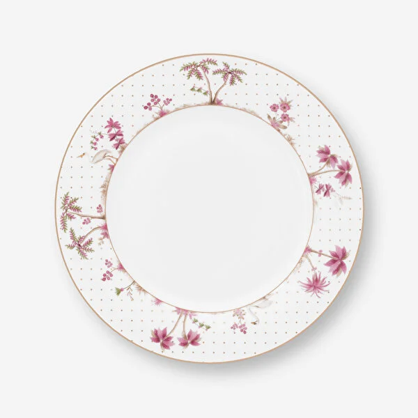 51001508_01 Pip Studio Beyaz Porselen Yemek Tabağı 26,5 Cm 51001508 - Görsel 1
