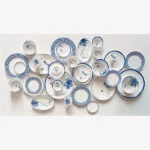 Pip Studio Beyaz Porselen Pasta Tabağı 18 Cm 51001525 - Görsel 5