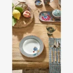 Pip Studio Mavi Porselen Çukur Tabak 21,5 Cm 51001572 - Görsel 3