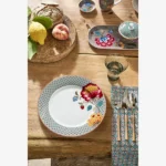 Pip Studio Mavi Porselen Yemek Tabağı 26,5 Cm 51001574 - Görsel 3