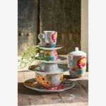 Pip Studio Mavi Porselen Yemek Tabağı 26,5 Cm 51001574 - Görsel 4