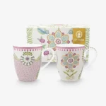Pip Studio Mor Porselen Kupa Seti 145 Ml 51002481