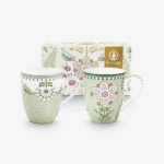 Pip Studio Yeşil Porselen Kupa 350 Ml 51002504