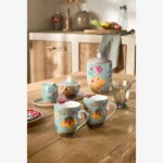 Pip Studio Mavi Porselen Kupa Seti 350 Ml 51002598 - Görsel 2
