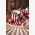 Pip Studio Kırmızı Porselen Kupa Seti 250 Ml 51002614 - Görsel 3