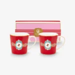 Pip Studio Kırmızı Porselen Kupa Seti 250 Ml 51002615