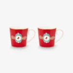 Pip Studio Kırmızı Porselen Kupa Seti 250 Ml 51002615 - Görsel 4