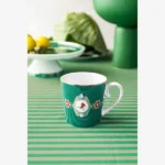 Pip Studio Yeşil Porselen Kupa Seti 250 Ml 51002621 - Görsel 2