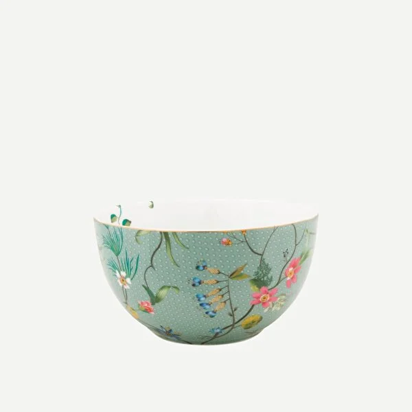 51003168_01 Pip Studio Mavi Porselen Çorba Kasesi 12 Cm 51003168 - Görsel 1