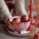 Pip Studio Kırmızı Porselen Kase 18 Cm 51003196 - Görsel 5
