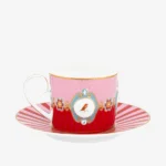 Pip Studio Kırmızı Pembe Porselen Çay Fincanı 200 Ml 51004012 - Görsel 2
