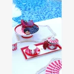 Pip Studio Kırmızı Pembe Porselen Kahve Fincanı 90 Ml 51004141 - Görsel 7