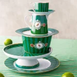 Pip Studio Yeşil Porselen Kahve Fincanı 90 Ml 51004188 - Görsel 5