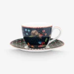 Pip Studio Mavi Porselen Kahve Fincan Seti 120 Ml 51004196 - Görsel 4
