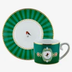 Pip Studio Yeşil Porselen Kahve Fincanı 90 Ml 51004210 - Görsel 3