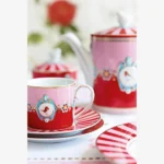 Pip Studio Kırmızı Porselen Çay Fincan Seti 200 Ml 51004227 - Görsel 3