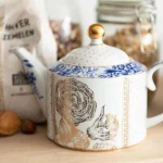 Pip Studio Mavi Beyaz Porselen Demlik 1600 Ml 51005021 - Görsel 5
