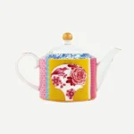 Pip Studio Sarı Pembe Porselen Demlik 950 Ml 51005040 - Görsel 5
