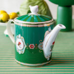 Pip Studio Yeşil Porselen Demlik 1300 Ml 51005079 - Görsel 5