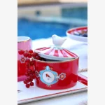 Pip Studio Kırmızı Porselen Şekerlik 300 Ml 51008004 - Görsel 3