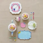 Pip Studio Sarı Pembe Porselen Şekerlik 235 Ml 51008011 - Görsel 4