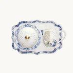Pip Studio Mavi Beyaz Porselen Tepsi 26 Cm 51018027 - Görsel 3