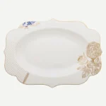 Pip Studio Mavi Beyaz Porselen Servis Tabağı 40 Cm 51018028