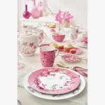 Pip Studio Pembe Porselen Servis Tabağı 33 Cm 51018174 - Görsel 4