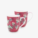 Pip Studio Kırmızı Porselen Kupa Seti 145 Ml 51002327