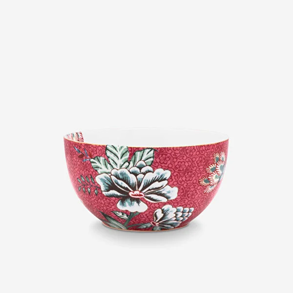 755-01 Pip Studio Kırmızı Porselen Çorba Kasesi 12 Cm 51003194 - Görsel 1