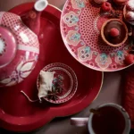 Pip Studio Kırmızı Porselen Çay Tabağı 9 Cm 51013025 - Görsel 4