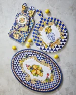 Chiara Alessi Mavi Melamin Sunum Tahtası 41 Cm CAMC5020BL2 - Görsel 4