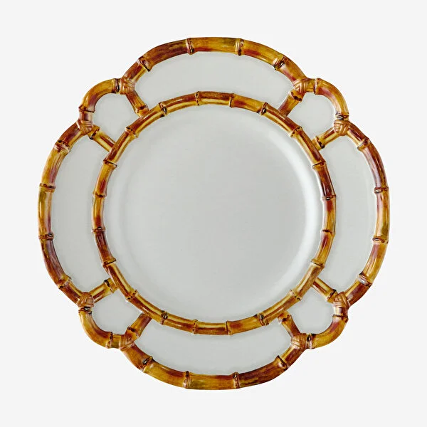 CAMGG1281WH_01 Chiara Alessi Beyaz Melamin Yemek Tabağı 28 Cm CAMGG1281WH - Görsel 1