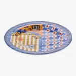 Chiara Alessi Mavi Melamin Yemek Tabağı 28 Cm CAMCA1080BL1 - Görsel 2